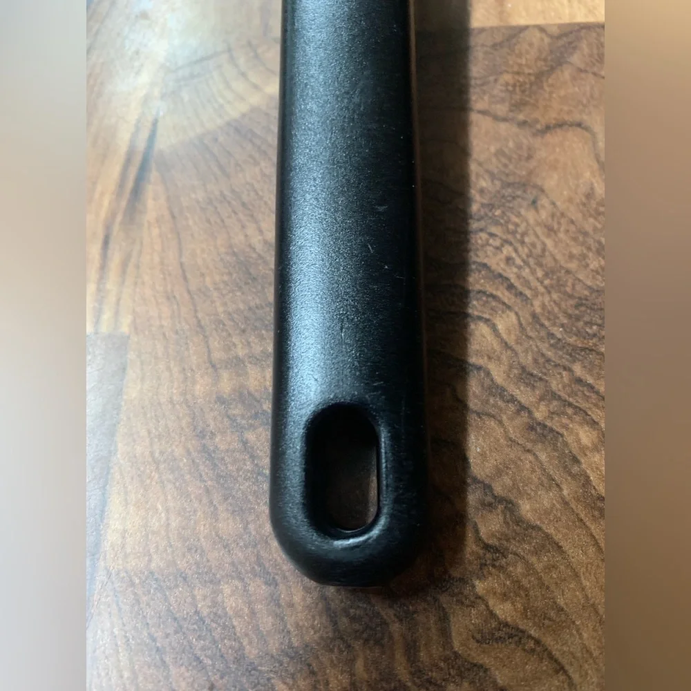 Calphalon Slotted Serving Spoon 8 Slots Nylon Silicone Black 14” Made In USA